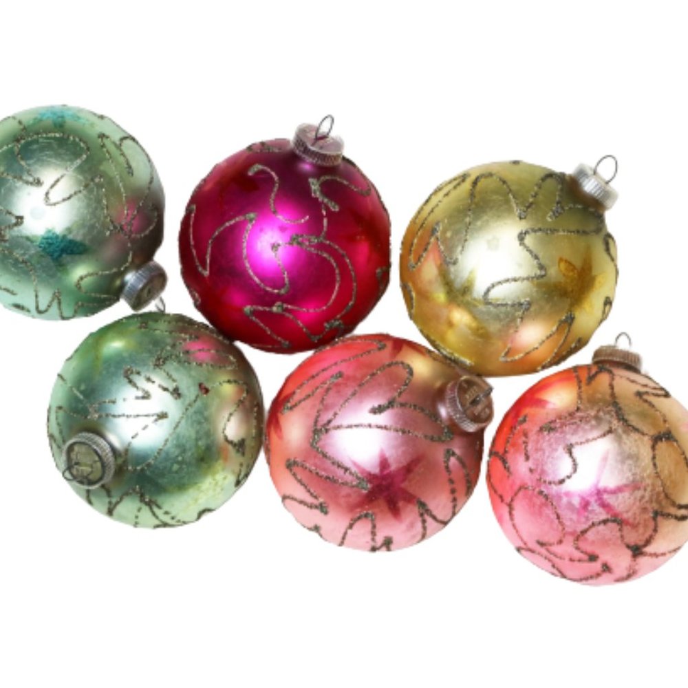 Vintage Lanissa Christmas Ornaments